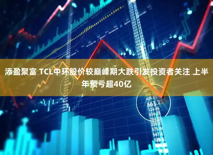 添盈聚富 TCL中环股价较巅峰期大跌引发投资者关注 上半年预亏超40亿